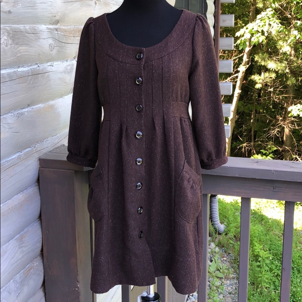 a.r.w Japan Dark brown in a hint of tweed style